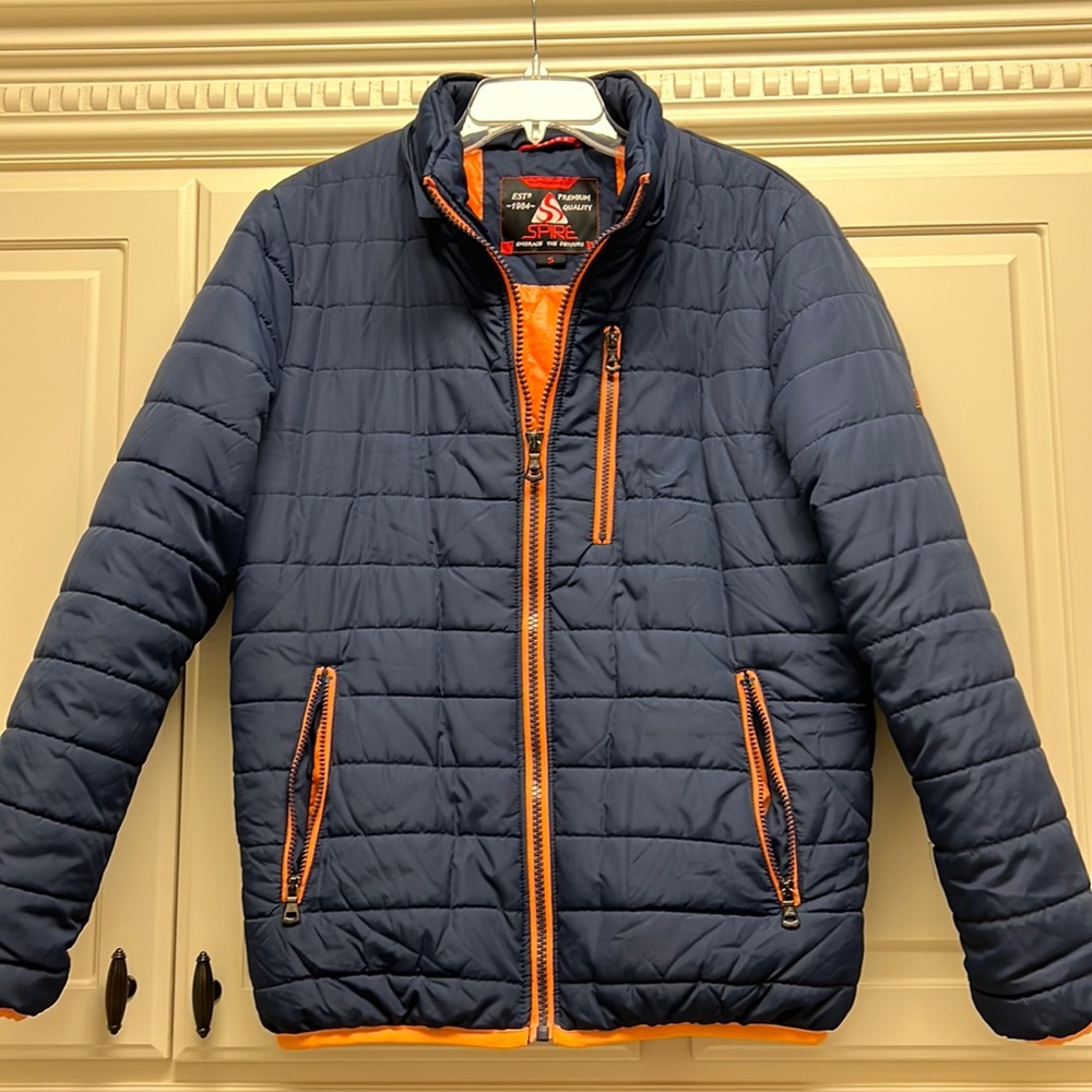 Spire Quilted Puffer Jacket Mans Small / youth XL